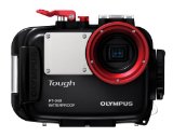 Olympus PT-048 Marine Camera Case – Polycarbonate – Black, Clear 4.19 Inches x 5.18inches x 2.83inhes – Polycarbonate – Black, Clear