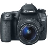 Canon EOS 70D 20.2 MP Digital SLR Camera with Dual Pixel CMOS AF and EF-S 18-55mm F3.5-5.6 IS STM Kit