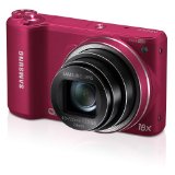 Samsung WB250F Smart Wi-Fi Digital Camera, 14.23 Mega Pixal with 18x Optical ZOOM, 3″ LCD display Wi-Fi  (Red)