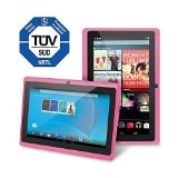 Chromo Inc 7″ Tablet Google Android 4.4 with Touchscreen, Camera, 1024×600 Resolution, Netflix, Skype, 3D Game Supported – Pink